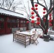 冬季北京四合院图片欣赏
