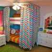 美式乡村风格双层儿童床装饰效果图