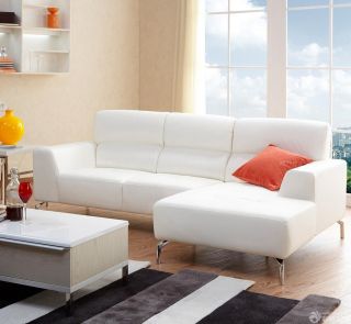 小户型组合家具白色组合沙发图片欣赏 
