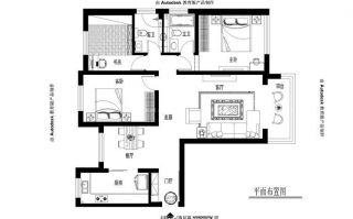 2023 三居室户型图