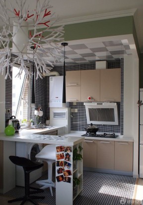 23平方超小户型 开放式厨房