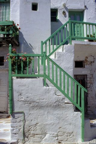 地中海风格室外楼梯装修设计效果图欣赏2023
