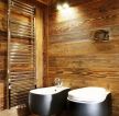 木制别墅卫生间设计图片