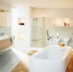 家庭浴室浴巾架设计图片