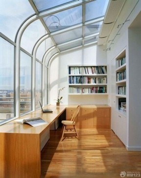 现代风格露台阳光房玻璃设计效果图大全