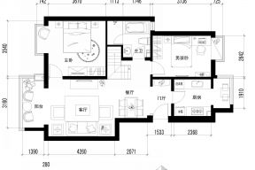 农村两层漂亮独栋小别墅户型图