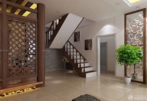 跃层式住宅房屋楼梯设计图片