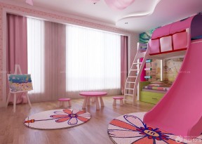 简欧风格小空间儿童房设计实景图