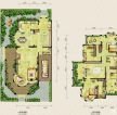 农村双拼小别墅户型图带超大私家花园设计