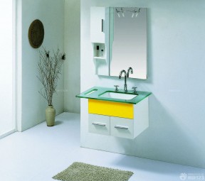 家庭浴室整体浴室柜设计图片