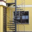 现代简约家装螺旋楼梯装修案例