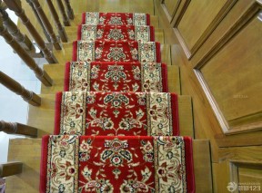 红色地毯贴图  木楼梯
