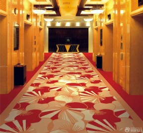 酒店红色地毯贴图设计