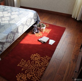 红色地毯贴图 主卧室