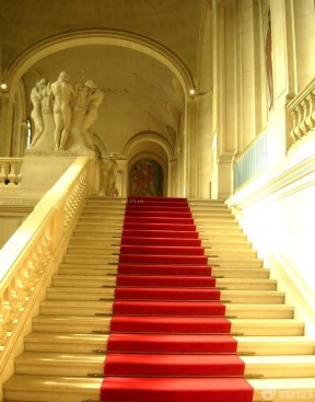大型酒店红色地毯贴图欣赏