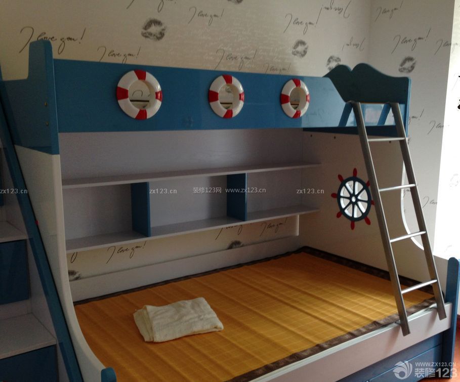 儿童房公寓床设计图
