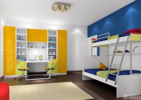 简约寝室公寓床设计图片