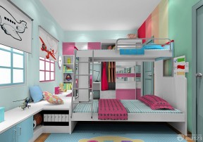 可爱寝室公寓床设计图片