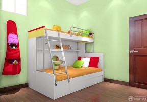 简约寝室公寓床设计图