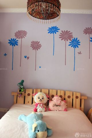 可爱儿童房间手绘墙画欣赏