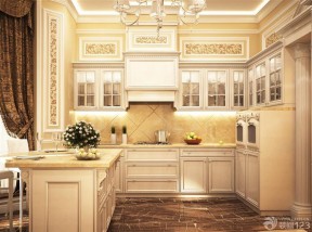 一室一厅欧式装修设计图 开放式厨房