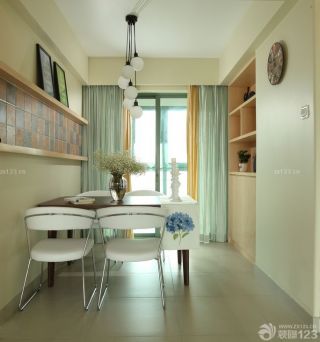 现代35平小户型单身公寓餐厅设计图