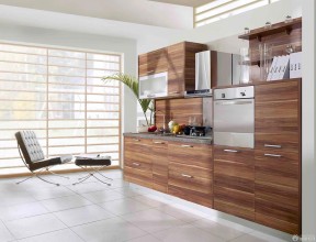 原木橱柜 厨房设计