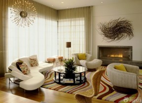 异型沙发 美式现代客厅