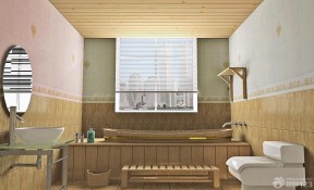 木质浴盆 日式风格