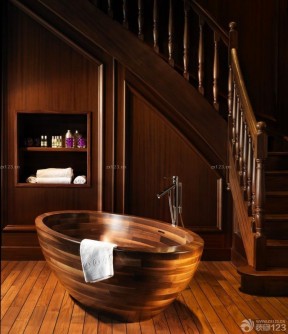 木质浴盆 中式风格