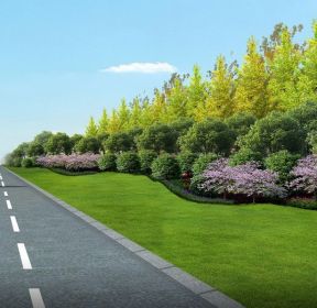 小区绿化设计效果图