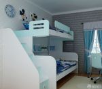 地中海风格卧室双层床装修效果图欣赏