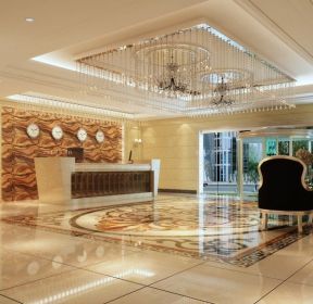 商务宾馆大厅装修样板-每日推荐
