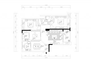 2023最新三居室户型图设计