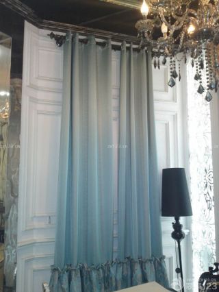 欧美风格窗帘展厅设计图