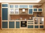 简约风格厨房西门子整体橱柜设计效果图片