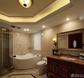 家庭浴室防滑砖贴图设计效果图