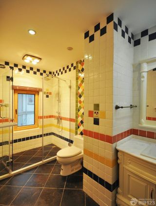 浴室防滑砖贴图装饰设计图