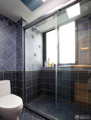家居浴室防滑砖贴图设计效果图
