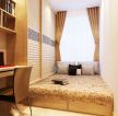 中式风格25平米小户型简易书架公寓装修图
