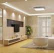 简装现代风格小户型客厅吸顶灯设计