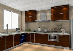 厨房整体橱柜 现代家装