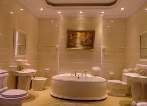 欧式卫浴店面展示区装修效果图