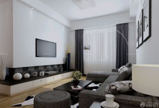 个性120平方房子设计图电视背景墙装修