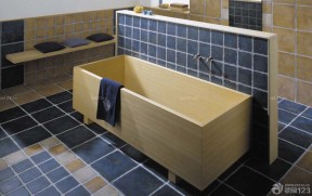 木质浴盆 浴室装修设计