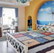 地中海风格儿童房儿童床设计图