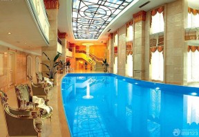 五星级酒店游泳池设计效果图欣赏