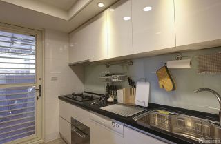 现代家装厨房置物架设计图片大全