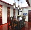 最新古典家庭室内红木色门装修图片大全