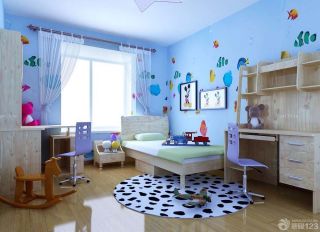 小户型儿童房实木家具设计图